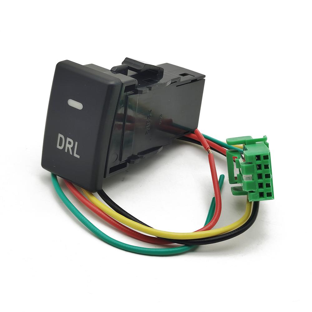 Car LED Spotlight Radar Fuel tank Rearview Steering Wheel Heating Button Switch with Wire for ISUZU MU-X D-MAX SPARK CROSS