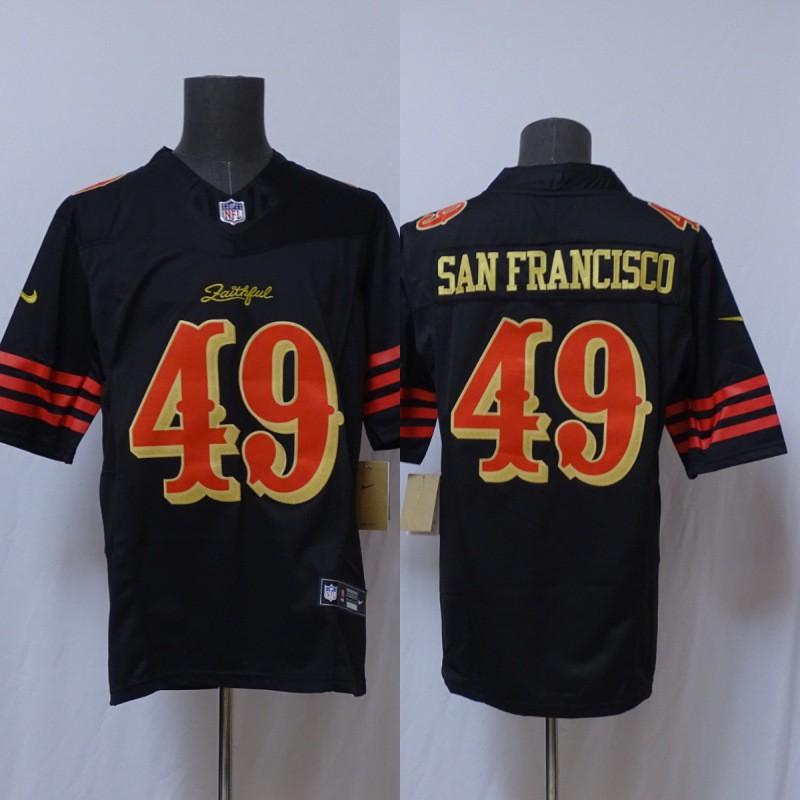 San Francisco 49ers Player Football Jersey Embroidered NFL Style Mens Game Day Apparel