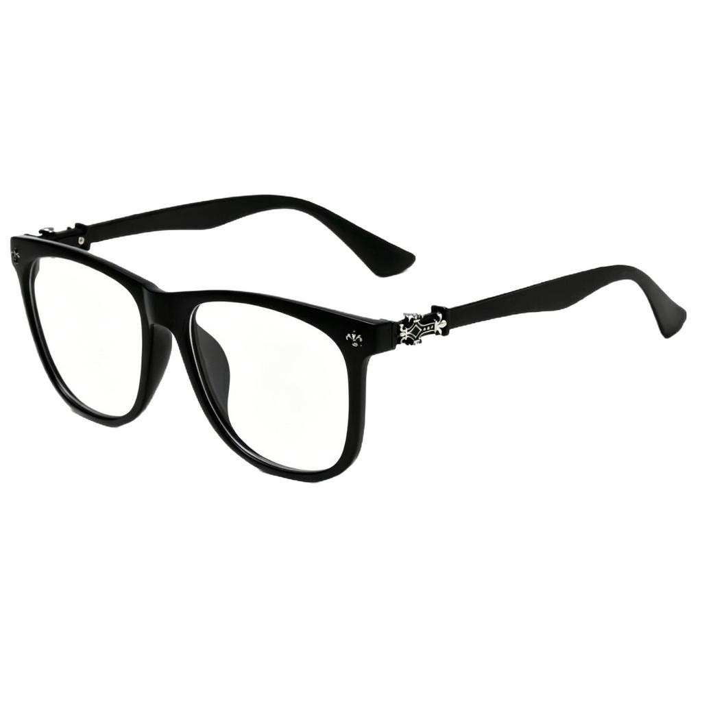 New Kejia Internet celebrity glasses frame men's retro literary flat glasses trend large frame thin glasses