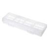 SANWA SUPPLY Battery Case and AAA Large (AA Compatible, Capacity, Clear) DG-BT6C