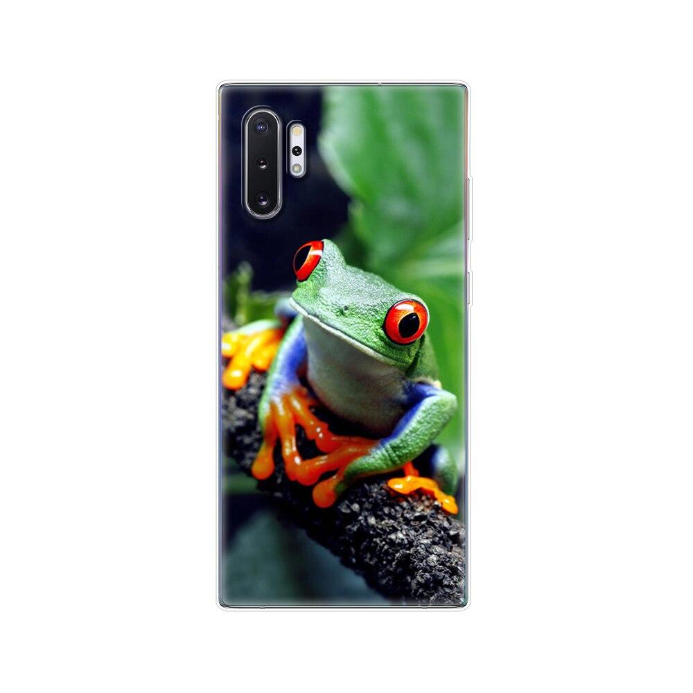 Silikonový kryt na telefon Pro Samsung Galaxy Note 10 Note10 Pouzdro Měkký TPU Zadní kryt Pro Samsung Note 10 plus fundas Coque nárazník
