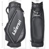 Kaiersn Golf Bags PU Waterproof Large Capacity Standard Bag Hold 15 Golf Clubs