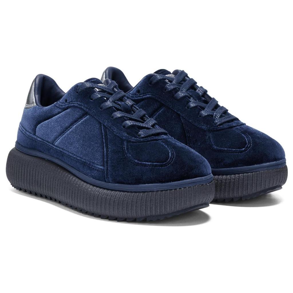 Onitsuka Tiger Delecity Comfortable Thick Sole Non-Slip Wear-Resistant Lightweight Low-Top Skate Shoes Unisex Skate Shoes Dark-Blue 1183C092-400