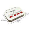 OSK Lunch Snoopy 500ml to Made in Dishwasher Box, Peanuts, [with divider/easy wash/locking closure], Japan, Safe, PCL-1