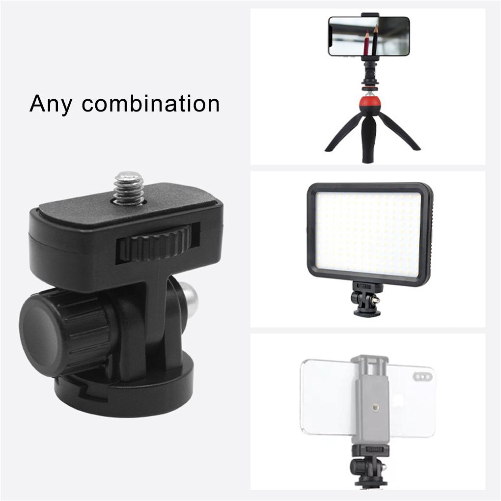 Tripod Mount Adapter ABS 180 Degree Rotatable Adapters Converter Accessories Fittings Replacement for 10 11 9