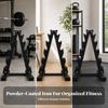 Dumbbell Storage Rack Stable A-Shaped Sturdy for Fitness Room