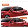 Fiat Egea Chrome Window Trim 4 Pieces 2015 AND UPPER