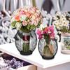 Nordic Stye Hollow Candle Holder Wrought Iron Art Candlestick Vintage Lanterns Bird Cage Geometric Shapes Table Candlestick