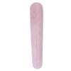 1pc Natural Quartz Crystal Face Massage Wand Stone Smooth Stick Massaging Tool Pink 100mm