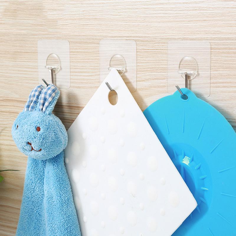 Strong, Punch-Free Adhesive Hook for Kitchen & Photo Frames