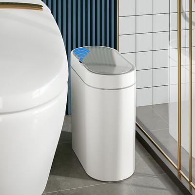 Smarter Mülleimer 7L 9L Wasserdicht Schmal Badezimmer Toilette Papierkorb Küche Mülleimer Abfalleimer Automatischer Sensor Mülleimer