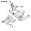2022 Front Footrest Foot Peg Pedal For YAMAHA YZF R25 R3 MT25 MT03 2014-2023 Motorcycle Left Right Bracket YZFR25