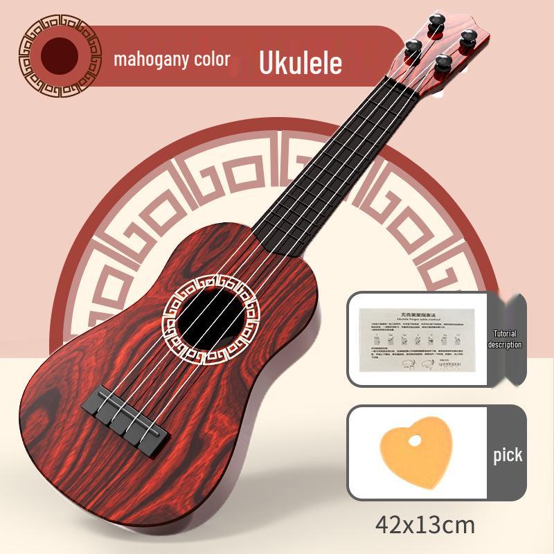 Beginner Kids Ukulele Toy - Mini Playable Musical Instrument for Boys and Girls