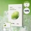 Beplain Mung Bean Cooling And Slim Face Mask 10 Sheets  On 
