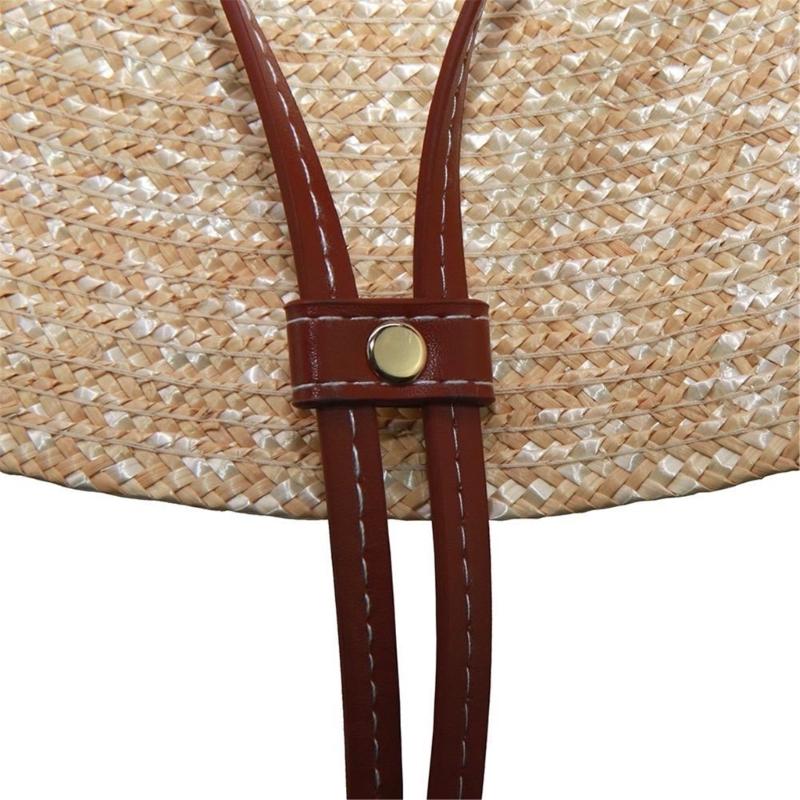 10pcs PU Leather Hat Strings Straw Hat Rope Cord For Customizing Straw Hats For Crafting Project Hat Accessories
