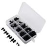 180Pcs Screw Nut Kit Black Nylon M3 Hex Single Double Pass Standoff Assortment Set Fasteners