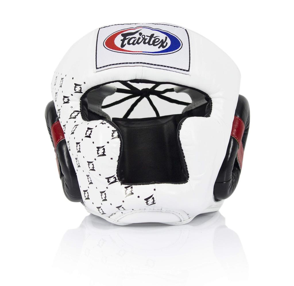 Fairtex HG10 Boxing Headgear White (M Size)