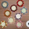 Rose Bouquet Crochet Coaster Kits Flower Coaster Crochet Starter Kits DIY Crochet Kits for Home Decoration