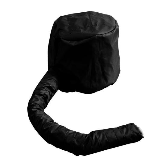 

С капюшоном фен-чепчик мягкая сушка укладка завивка глубокое кондиционирование масло лечение волос шапочка насадка для фена женский уход за волосами диффузор шапочка 1pc чёрный