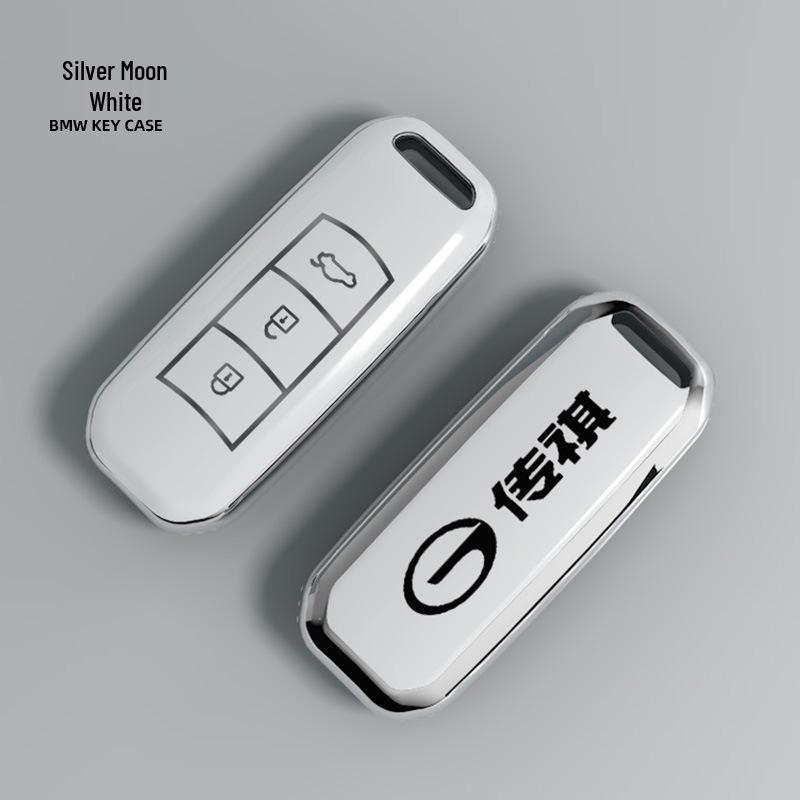 GAC Trumpchi Schlüsselhülle für GS4/GS5/GS3/GA4/GA5/GA6 - New Energy Auto Schlüsselschale mit Schnalle für Männer und Frauen