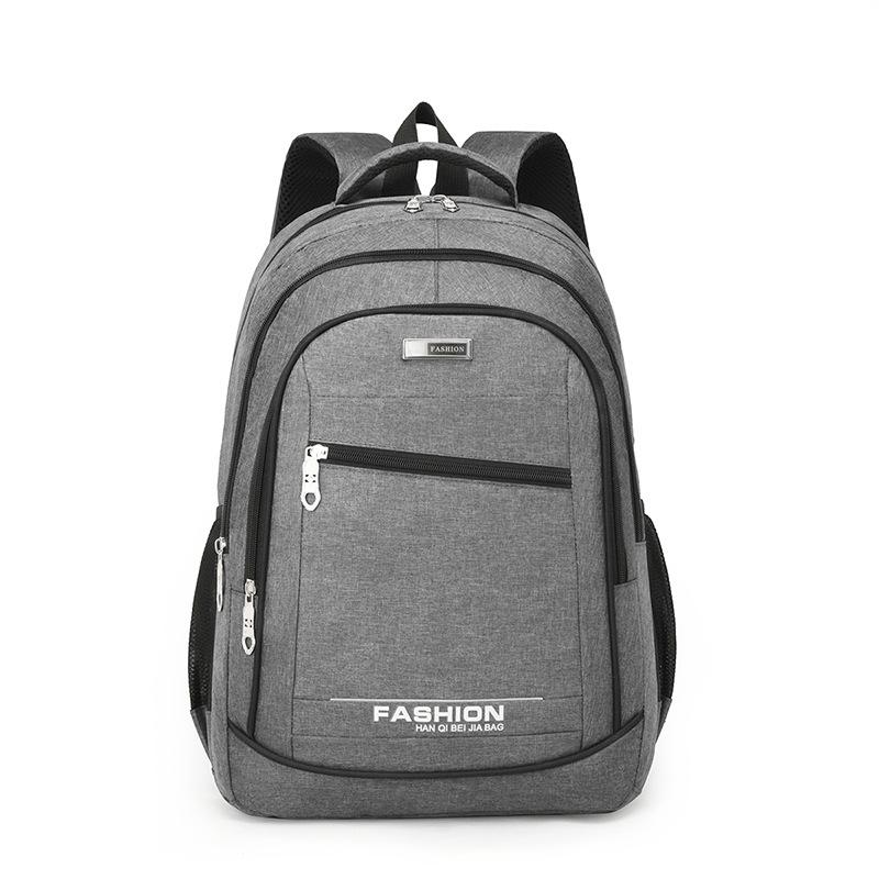 Backpack Men's Simple Premium Computer Bag Business Casual Backpack Travel Bag Chinese College Student School Bag