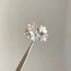 Painting Oil Flower Ring Multicolor Opening Ring Creative Stretch Ring  Girl
