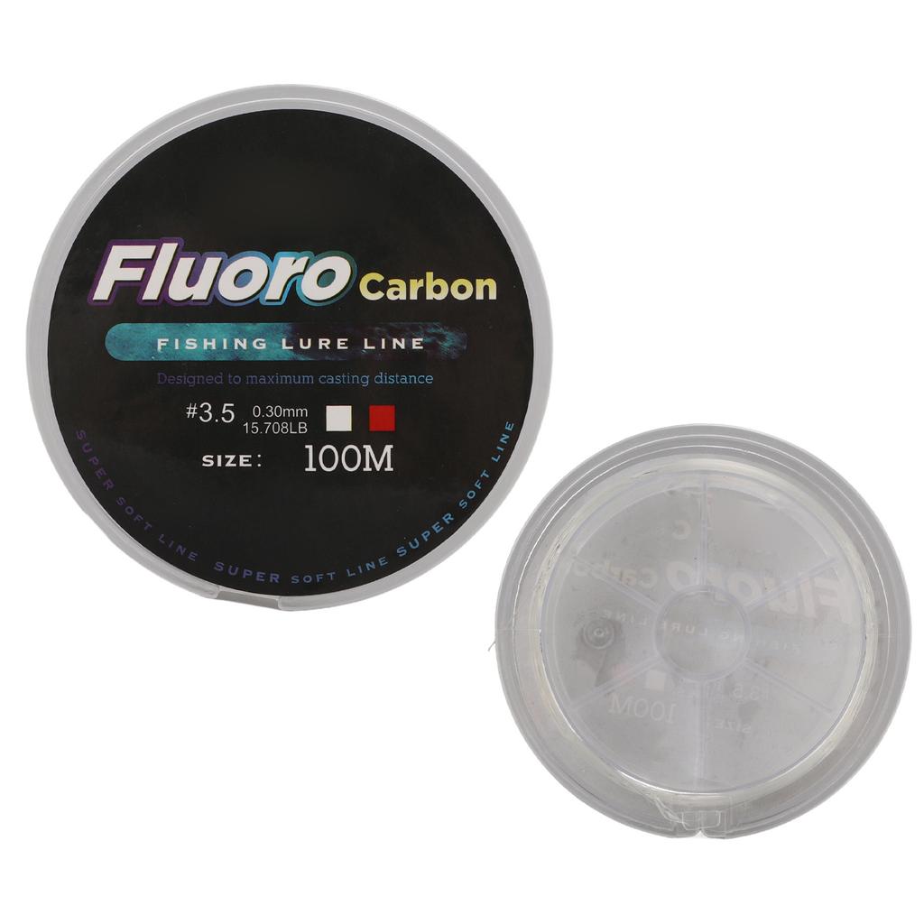 100M Superstarke Nylon Angelschnur Karpfen Abriebfest Geflochtene Angelhauptschnur#3.5