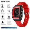 Sanda Men's Sports Watch - Luminous, 50M Waterproof, Electronic, Countdown Timer, Alarm, Calendar, Multifunction.