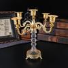 5 Arms Candle Holder Candelabra for Dining And Decorative Use