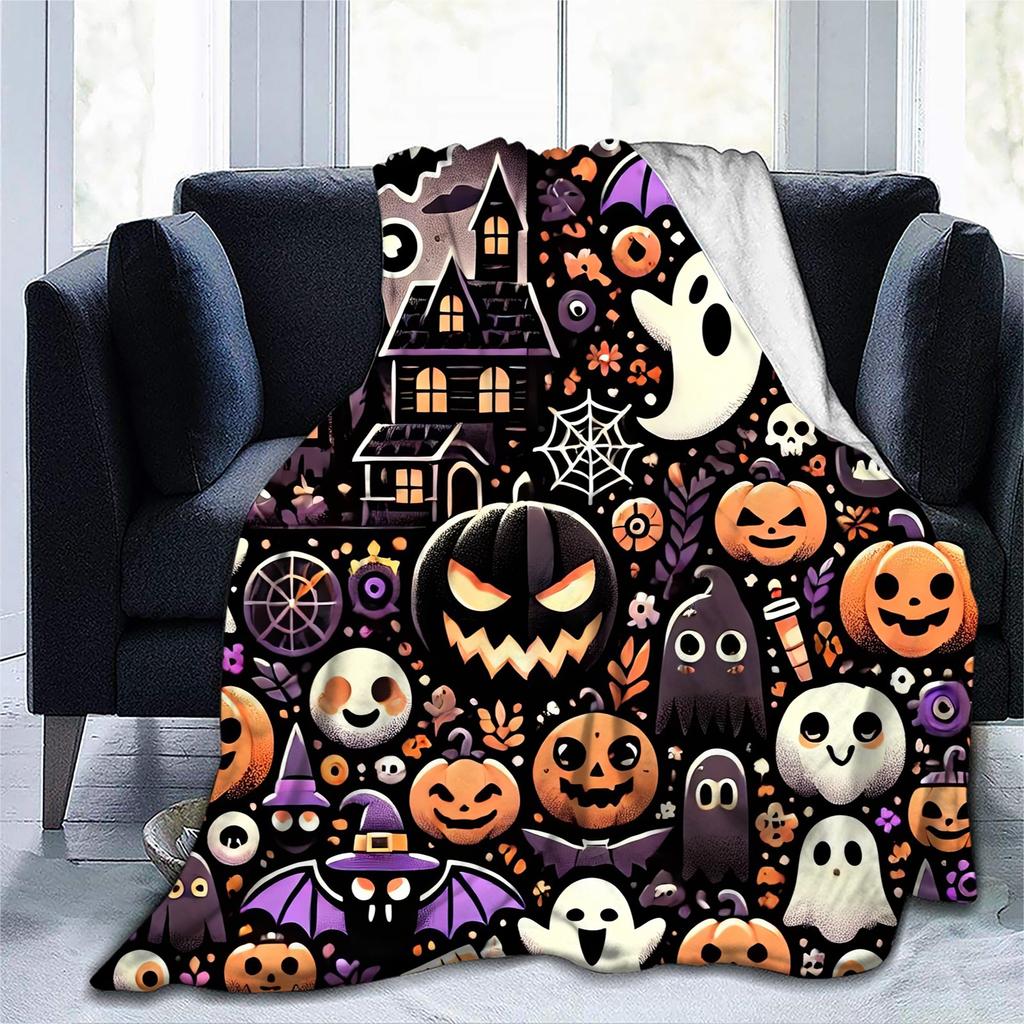Halloween Print Blanket
