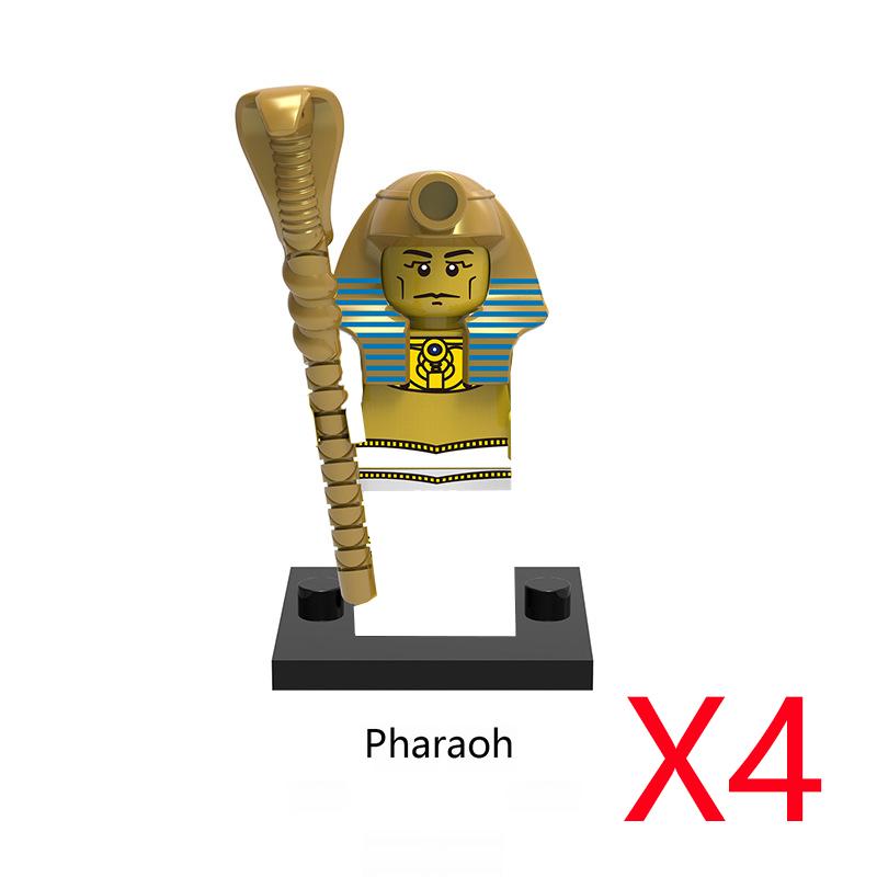 MOC Mittelalterliche Burg Grüner Drachenritter Figuren Bausteine Antiker Römischer Soldat Waffe Schild Kriegspferd Jungen Spielzeug Geschenk K149