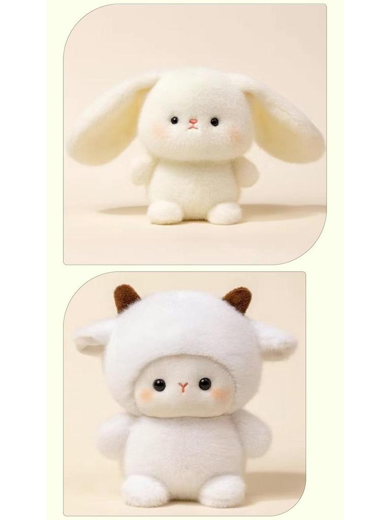 2025 Panda Plush Toy: Large Table Companion & Cute Ornament Doll