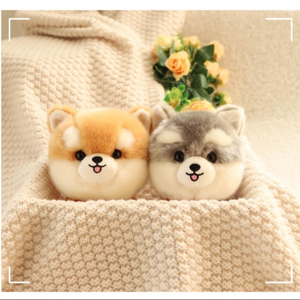 Shiba Inu Fluffy Dog Plush Toy Plush Fluffy Puppy Soft Doll  Kids Toys