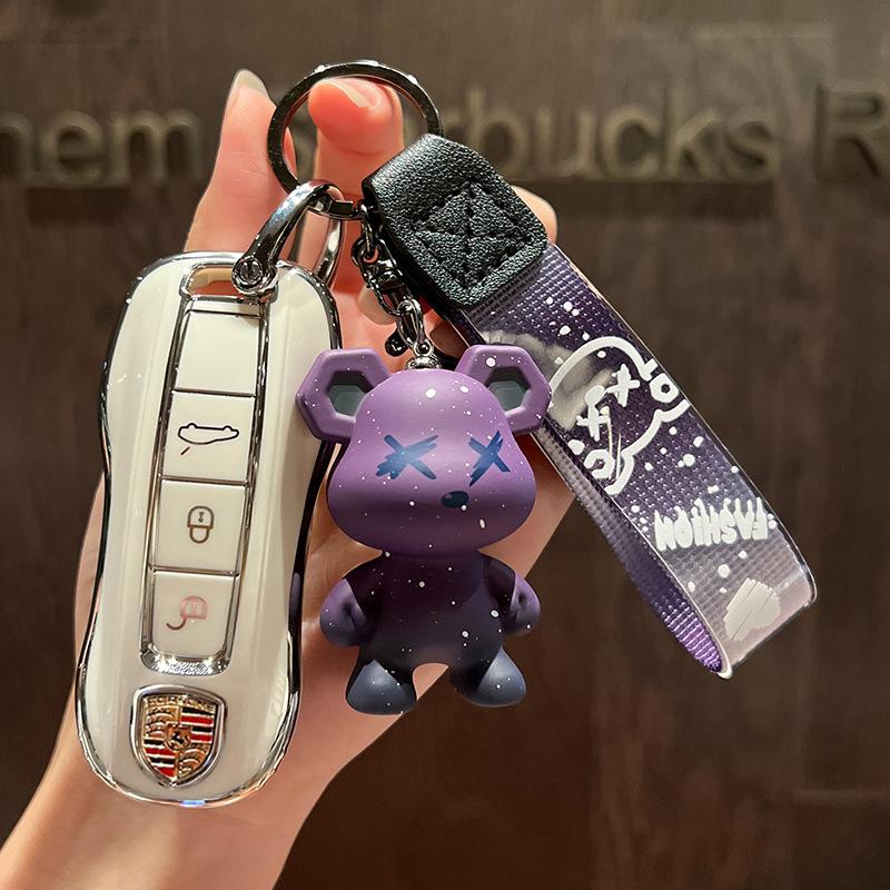 Passend für Porsche Schlüsselgehäuse CayennemacanPanamera Schlüsseletui