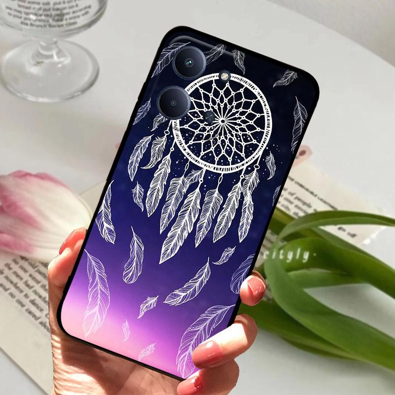 Phone Case For Xiaomi Redmi 15C 171mm Back Cover Black Silicone Soft TPU Funda For Poco C85 C 85 4G Case Coque Shockproof Bumper