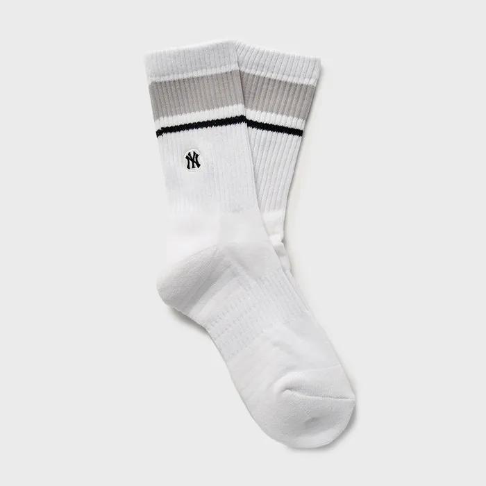 MLB Sportive Air Cushion Crew Socks NY (Black)