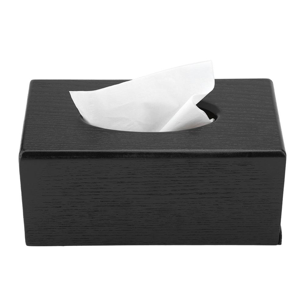 Slide-Out Base Facial Tissue Holder Wooden Decorative Tissue Box Elegant Tissue Box Cover  Bedroom