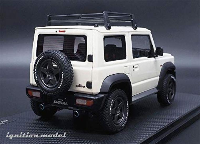 ignition model Suzuki Jimny SIERRA JC Pure White Pearl Lift Up Finished Product 1/18 (JB74W)