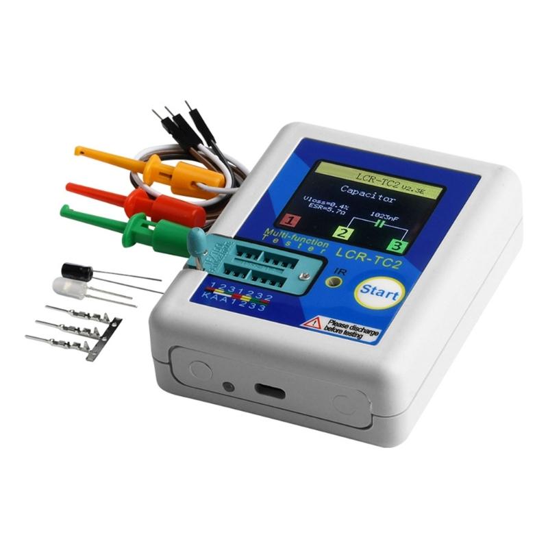 

Digital Multimeter Transistor Tester Diode Triode Capacitor Resistors Test Meter MOSFET 1