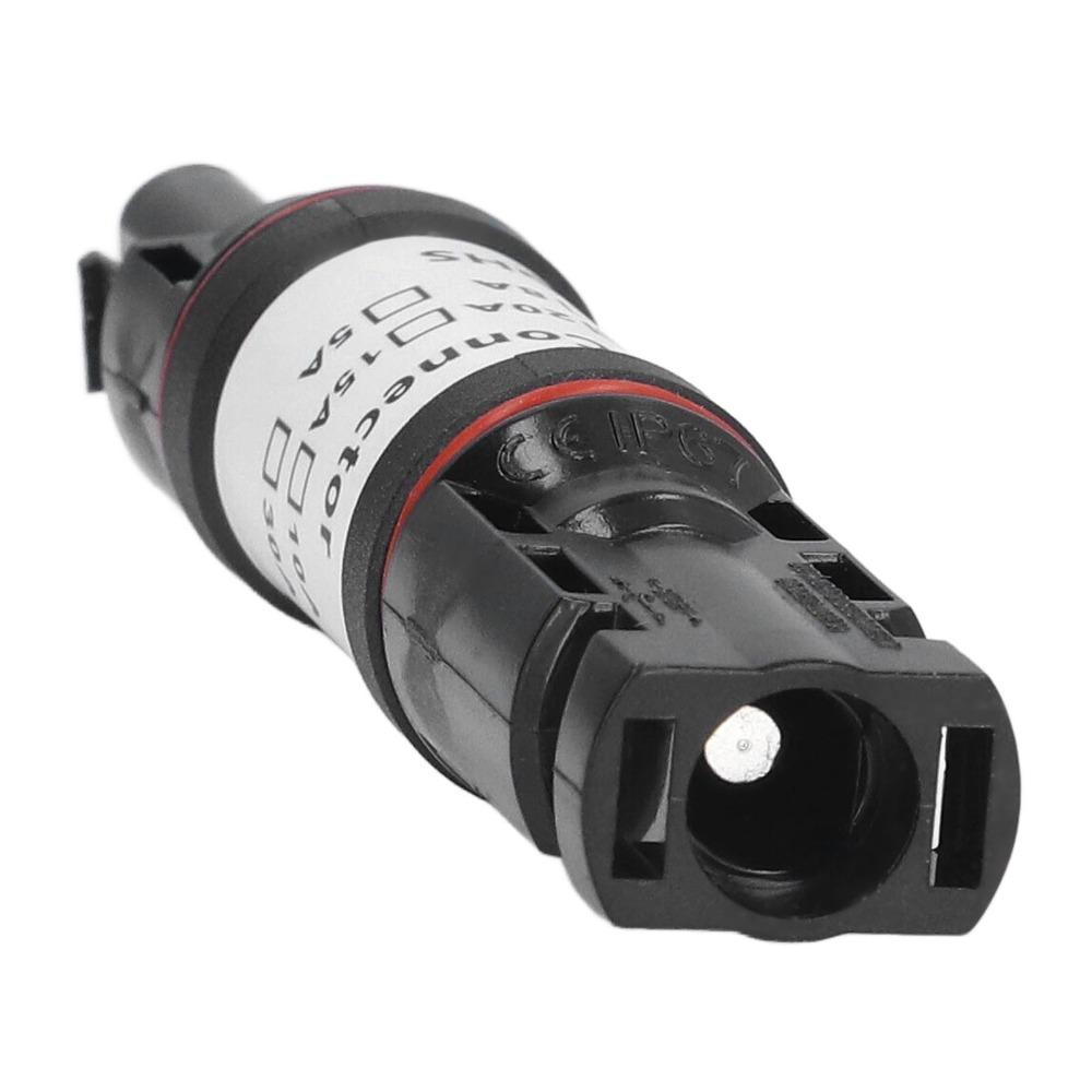 DC 1000V Solar PV Holder Self Locking System Photovoltaic Connector Solar PV Cable