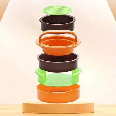 1 PZ Strumento Circolare per la Produzione di Hamburger Pressa per Carne di Hamburger Pressa per Torta di Carne Pressa per Burger Gadget da Cucina Accessori