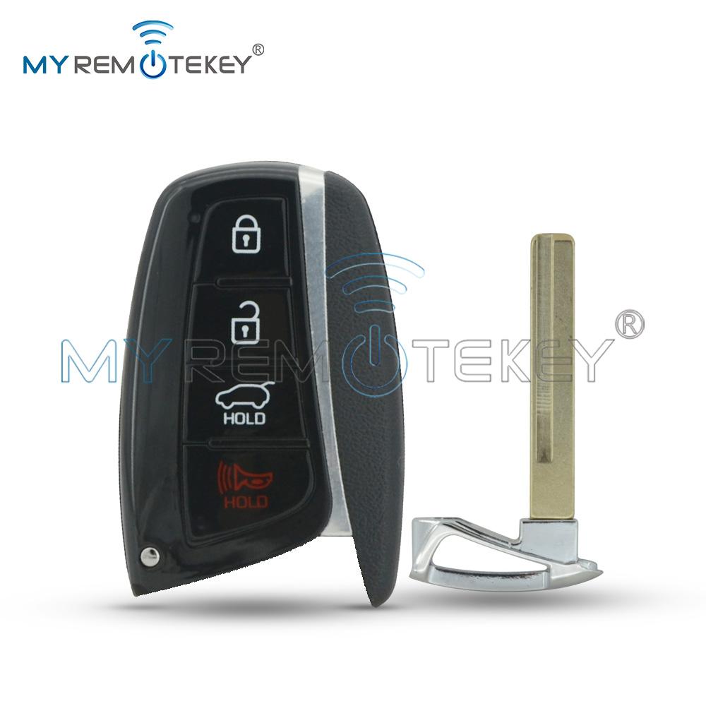 REMTEKEY Smart Key case 4 button for Hyundai Santa Fe 2015-2018 FCC SY5DMFNA04 PN 95440-4Z200