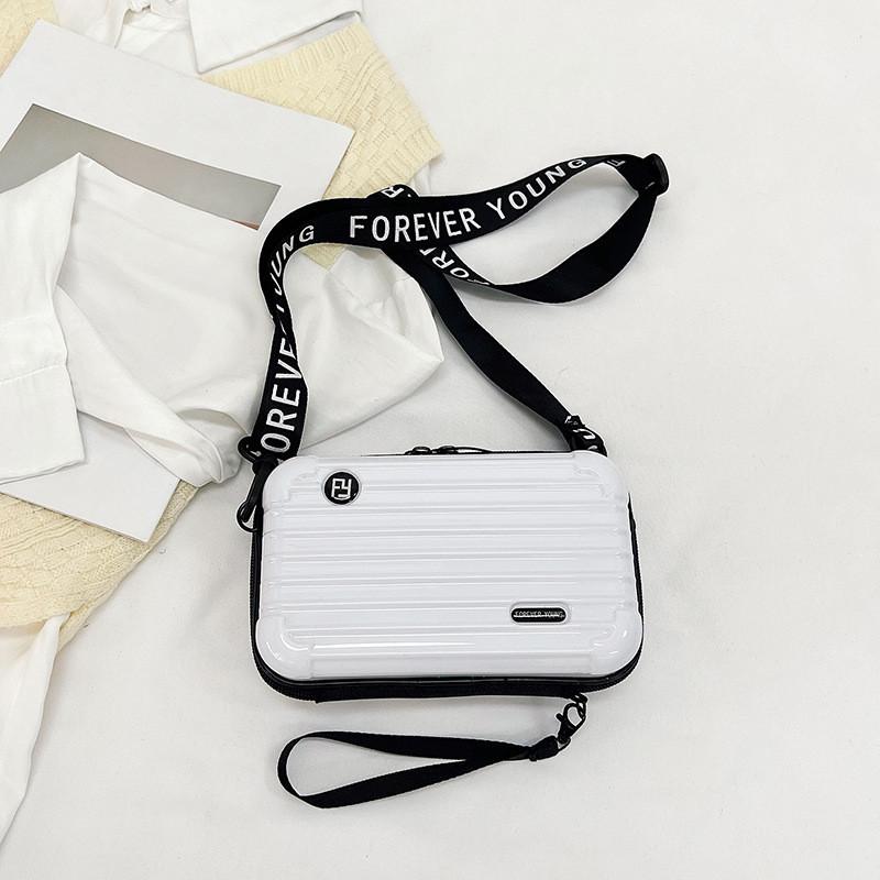 Stylish 2024 Trendy Pvc Small Square Crossbody Bag Casual Spring Shoulder Bag