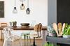 MODERN ELEGANT HANGING LAMP GLASS SHADE