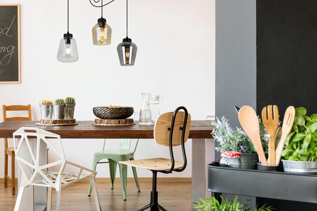 MODERN ELEGANT HANGING LAMP GLASS SHADE
