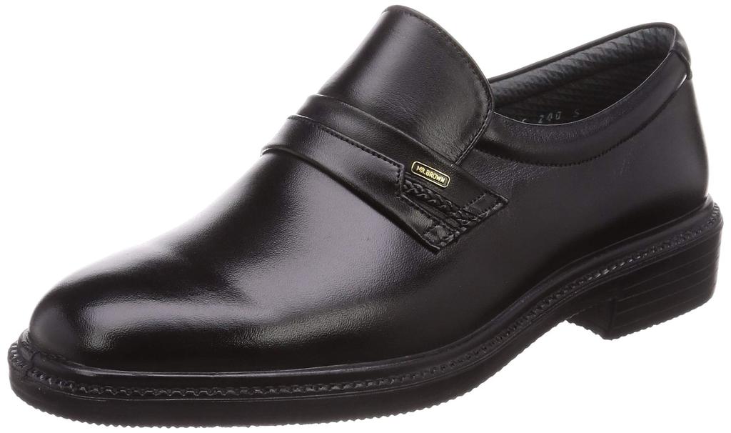 Moonstar Speran Business Made In Genuine Size 4E MB6020TSR-A Men's Water-Repellent Shoes, Japan, Leather, Black, 26.5 Cm,