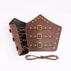 Leather Gauntlet Wristband Viking Leather Arm Guard Medieval Armor Bracers Leather Armband Wrist Guards Cosplay(Single