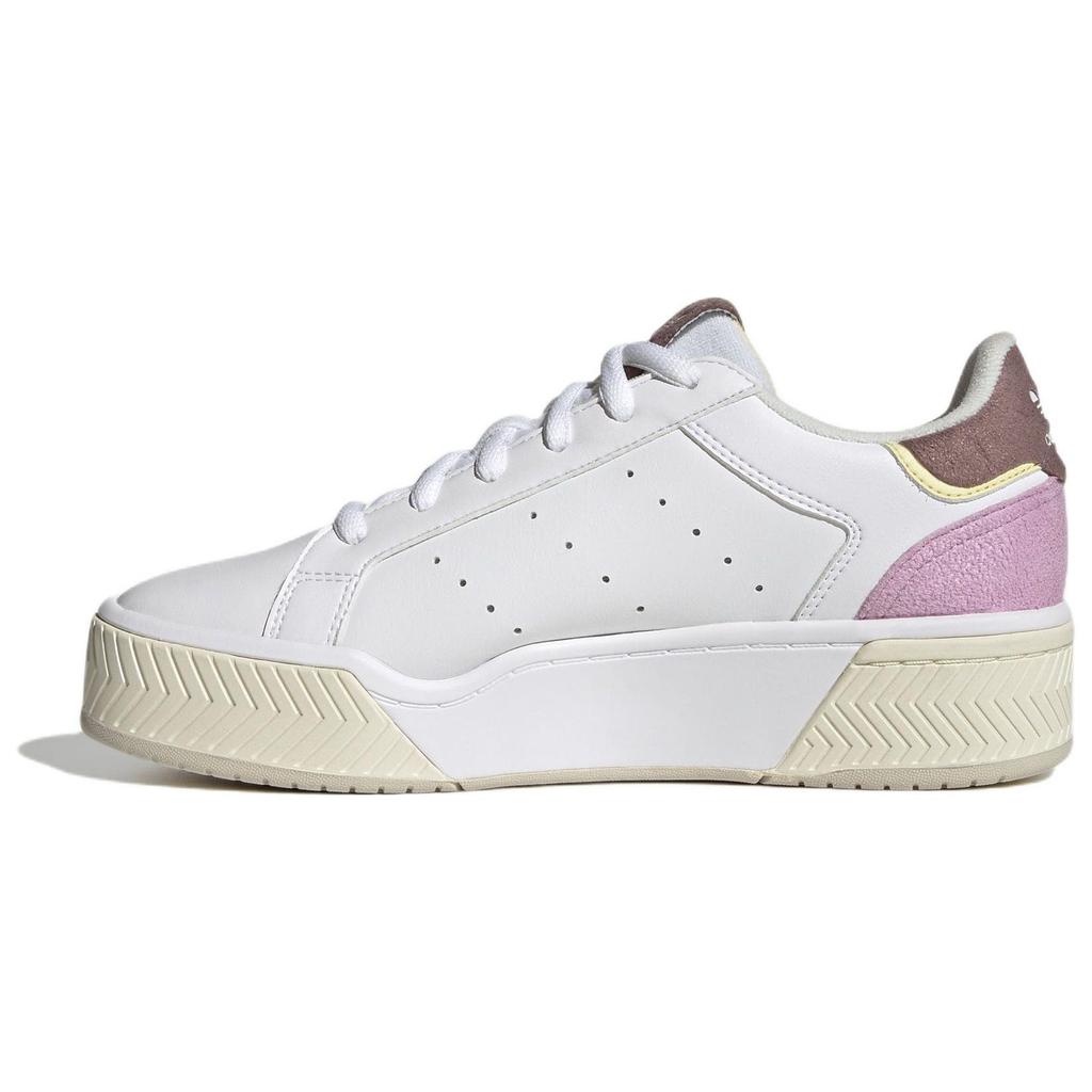 Adidas Court Tourino Bold Weiß Glück Flieder Damen Sneaker Wolkenweiß Wunder-Sauerstoff GX1850