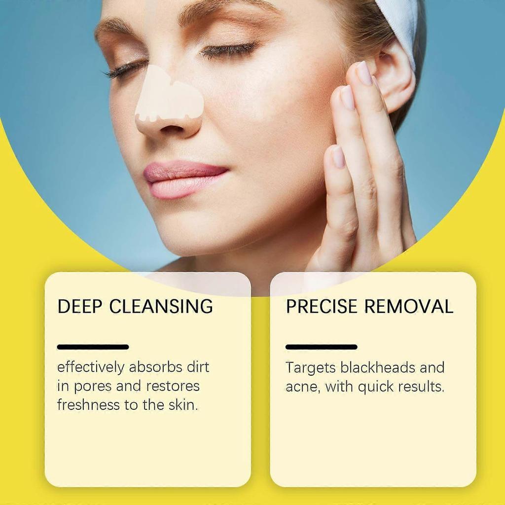 Hoygi Hydrocolloid Nose Strips Hydrocolloid Invisible Concealer For Removing Blackheads And Pimples, Facial Pore Cleansing Nose Strips