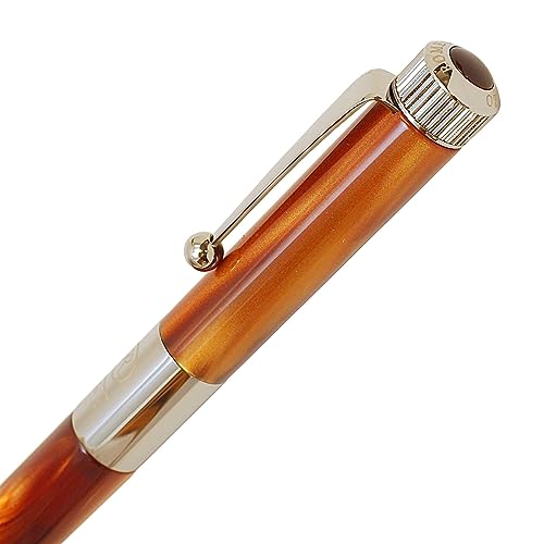 Itoya Romeo Ne. 3 kuličková pera, tenké tělo, italský jantar, R284